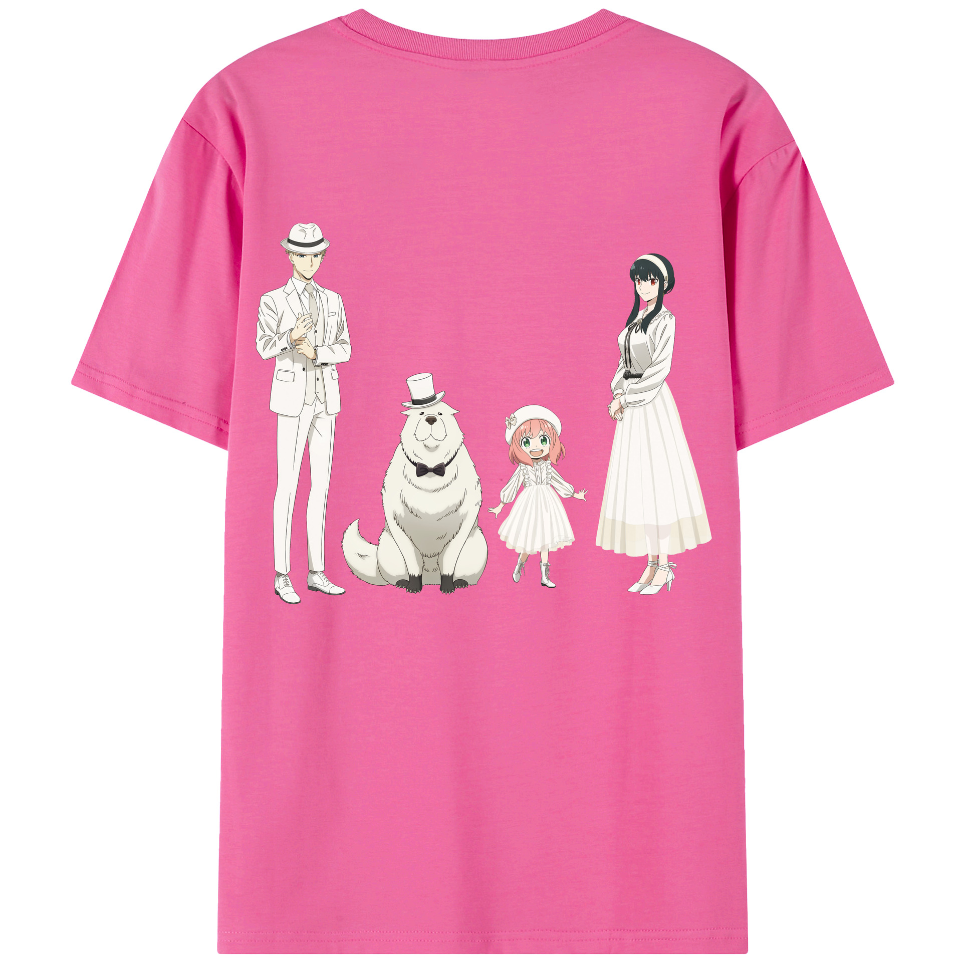 （画像用） SPY×FAMILY间谍家家酒 レディース半袖Tシャツ(バックプリント)